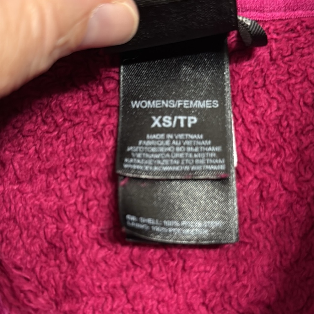 The North‎ Face Teddy Fleece Jacket Womens Size XS  Full Zip - Picture 4 of 8
